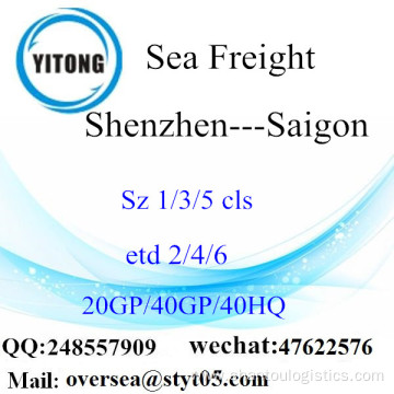 Shenzhen Port Sea Freight Shipping To Saigon